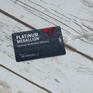 DELTA Skymiles Platinum Medallion Luggage Tags
